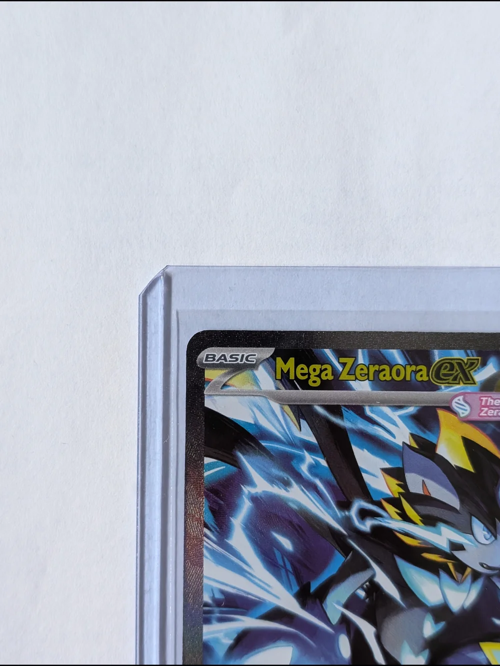 Mega Zeraora ex Pokemon Card 114/084 Holofoil Near Mint